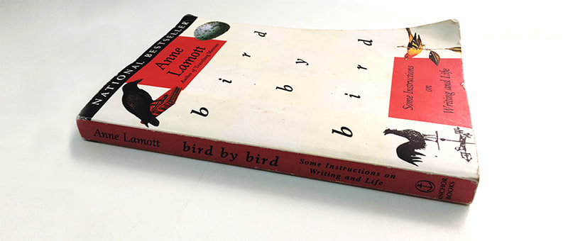 Cover of "bird by bird" by Anne Lamott
